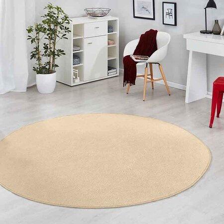 Vloerkleed Fancy Rond - Beige