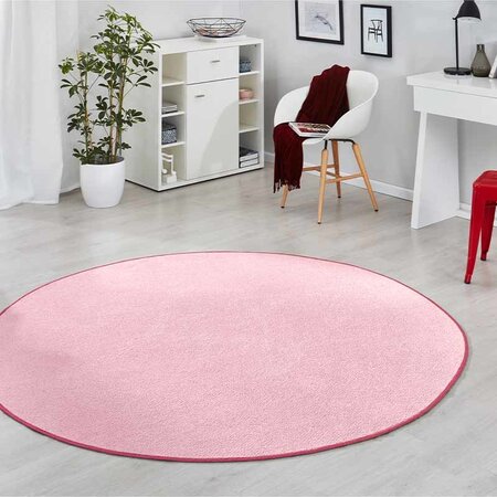 Vloerkleed Fancy Rond - Rosé