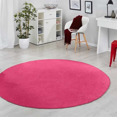 Vloerkleed Fancy Rond - Roze