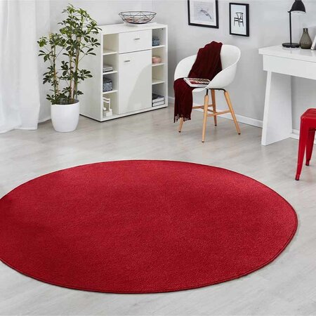 Vloerkleed Fancy Rond - Rood