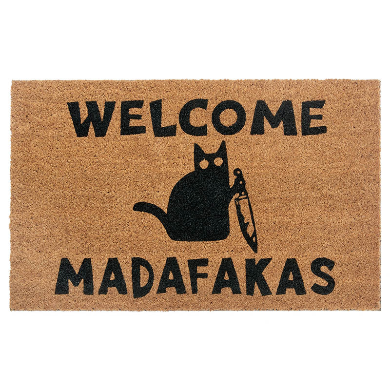 Deurmat Welcome Madafakas - Kokos