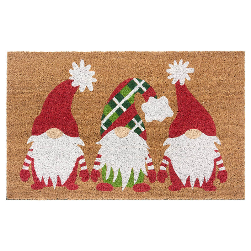 Deurmat Christmas Gnomes - Kokos