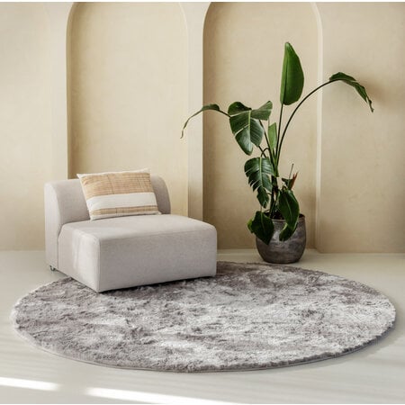 Vloerkleed Sense Rond - Champagne