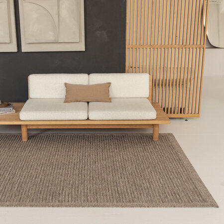 Jute Vloerkleed Oria - Rolka Beige - 160 x 230 cm 