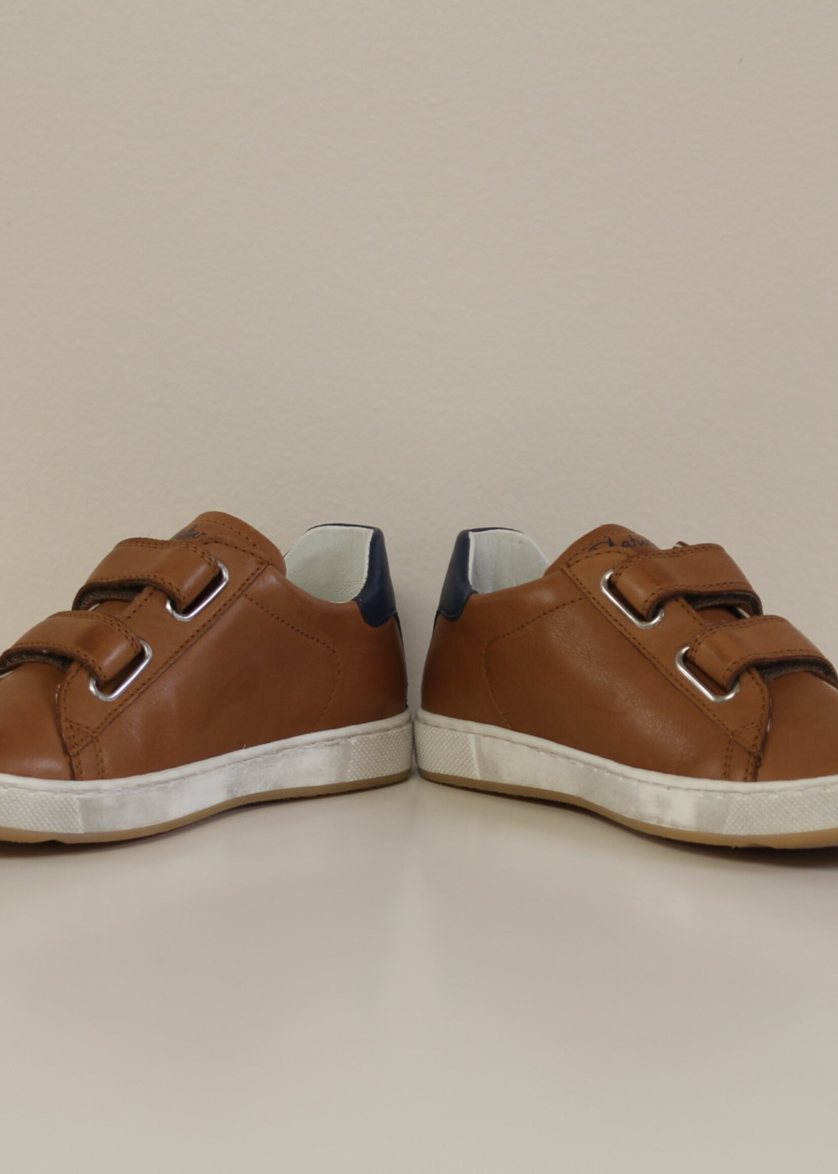 Naturino Hasselt cognac navy velcro