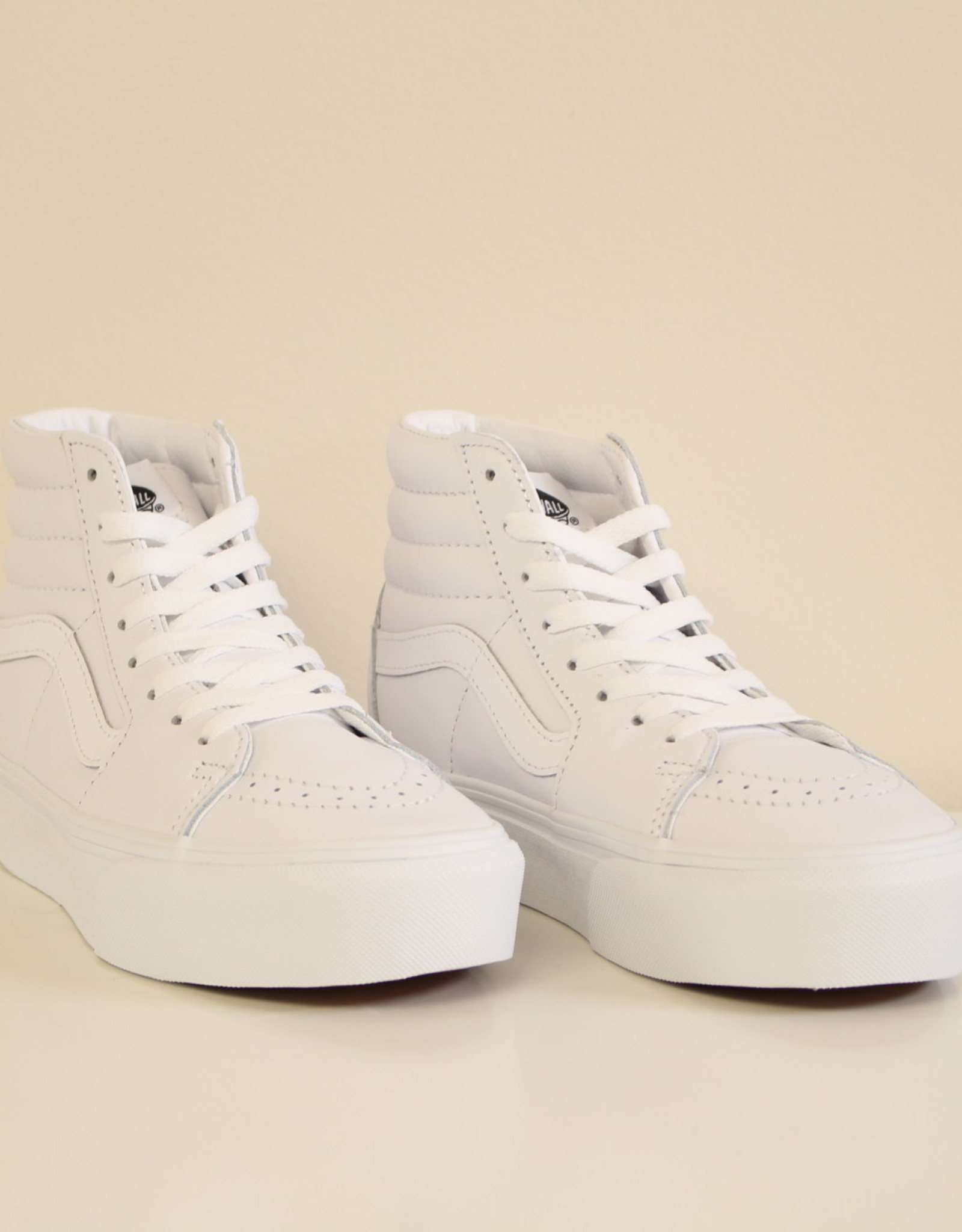 VANS VN0A3TKNOER1 hoge witte sneaker - Benjamine