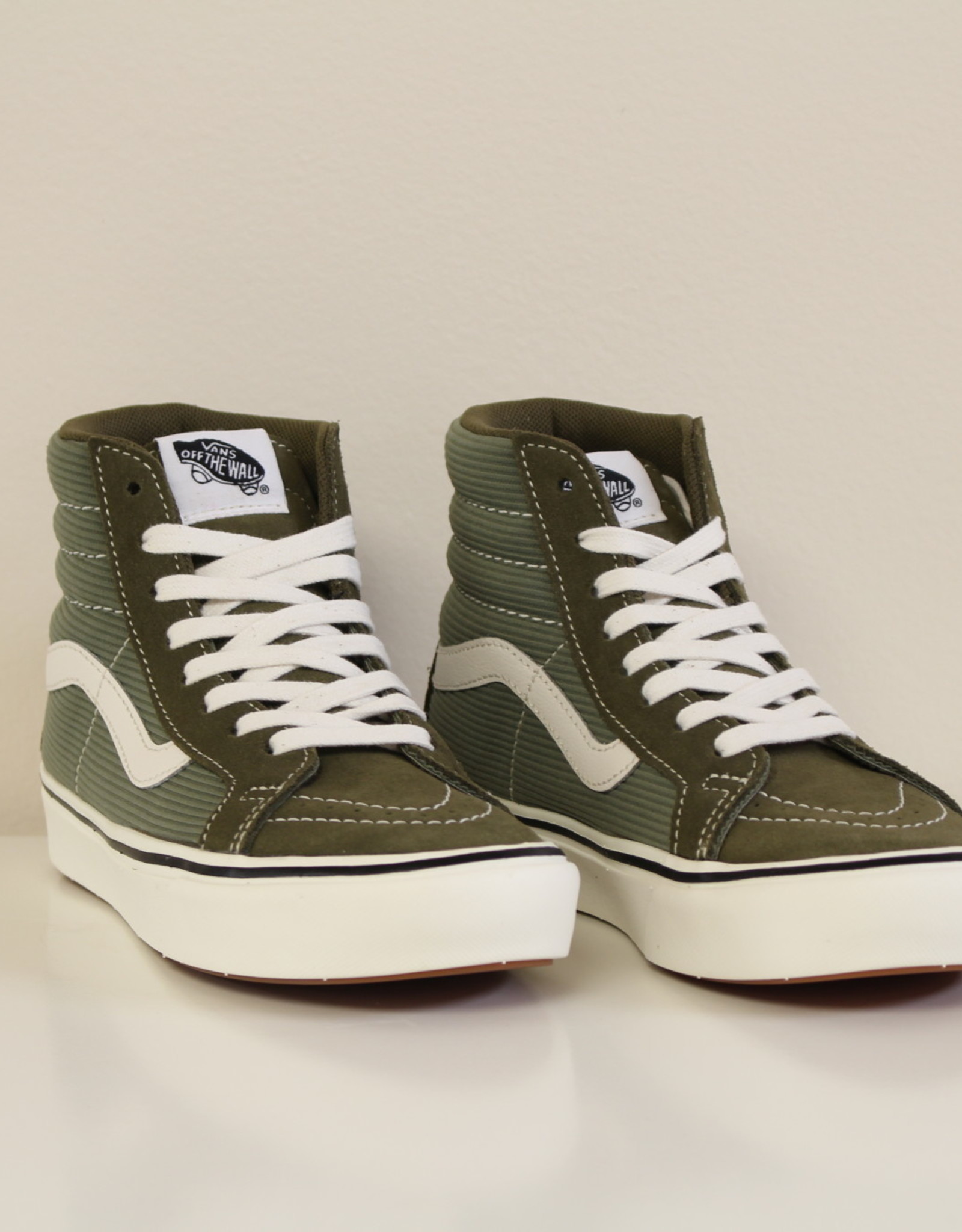 VANS VN0A3WMCVX31 hoge sneaker groen - Benjamine