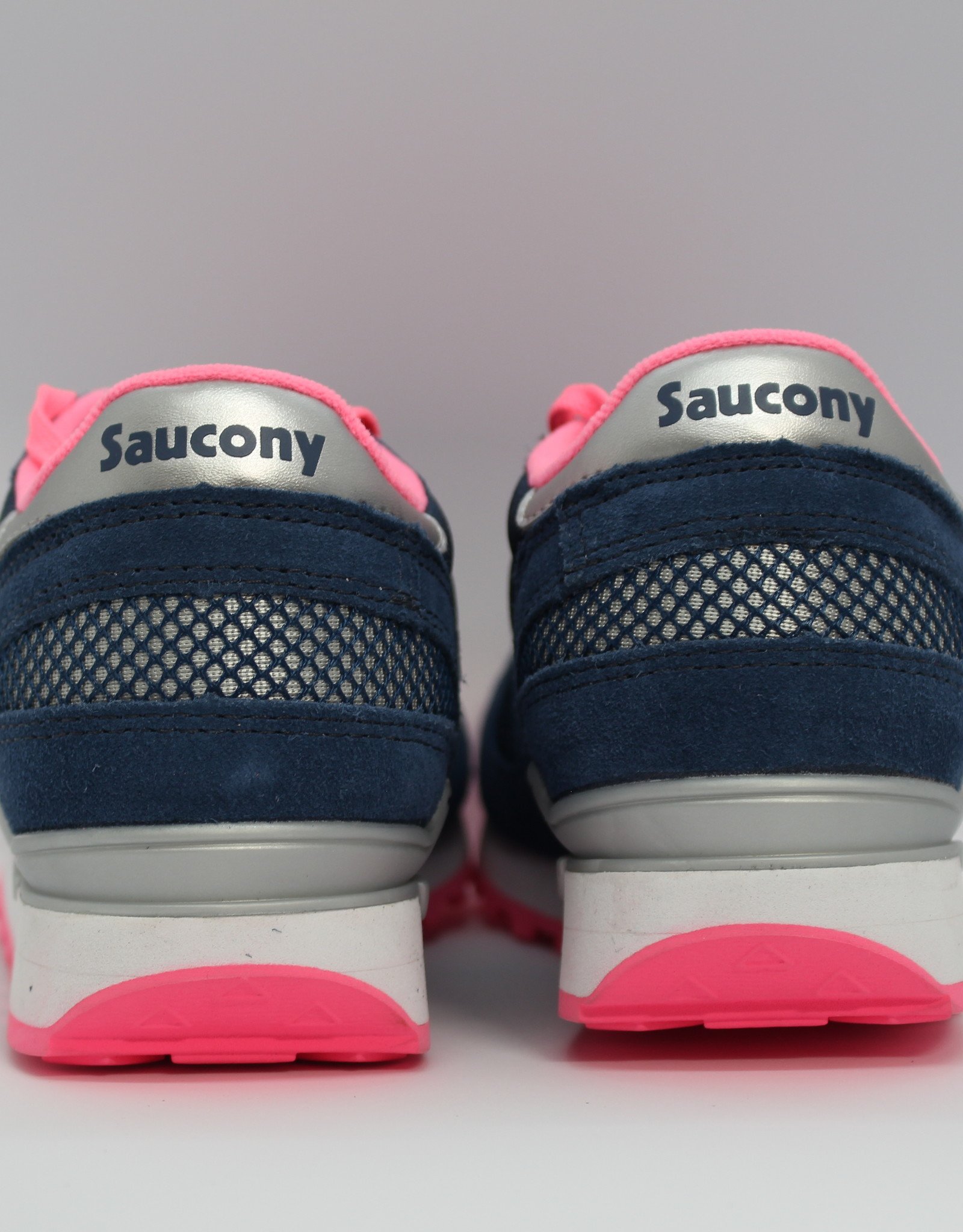 saucony shadow navy pink