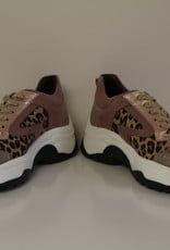 La Triboo 8501 sneaker oud roze leopard