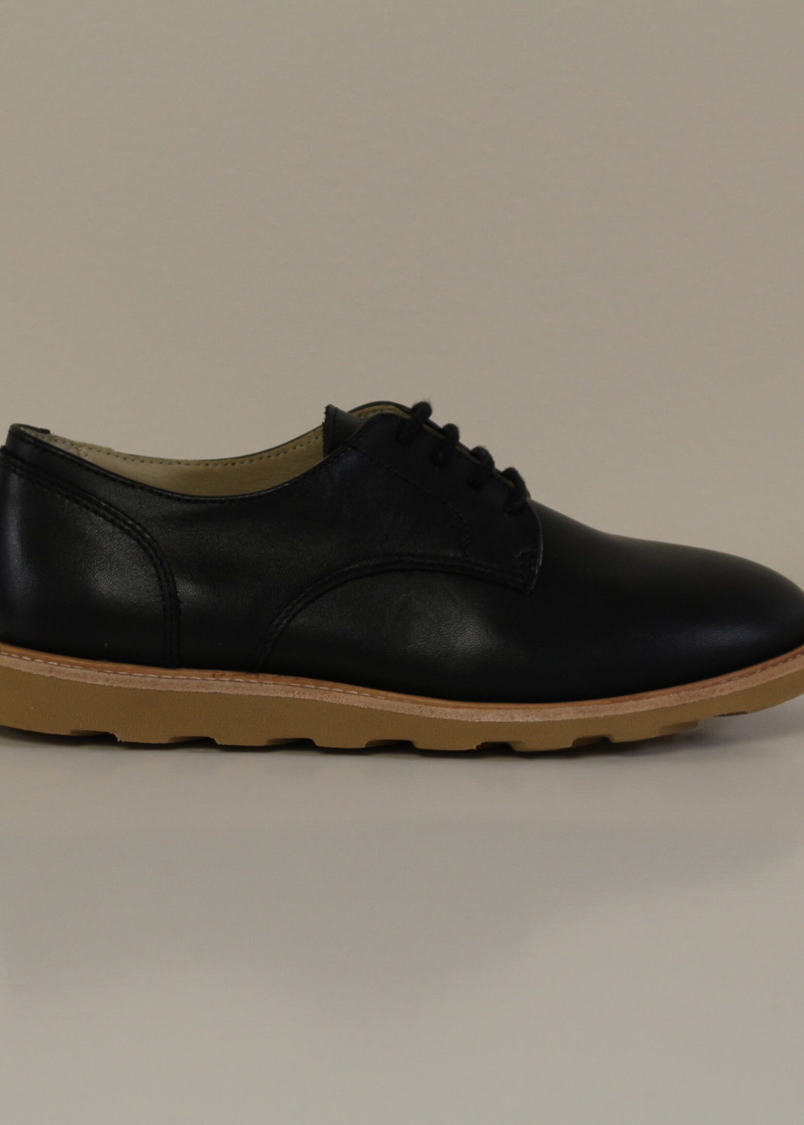 Young Soles Reggie leather derby black