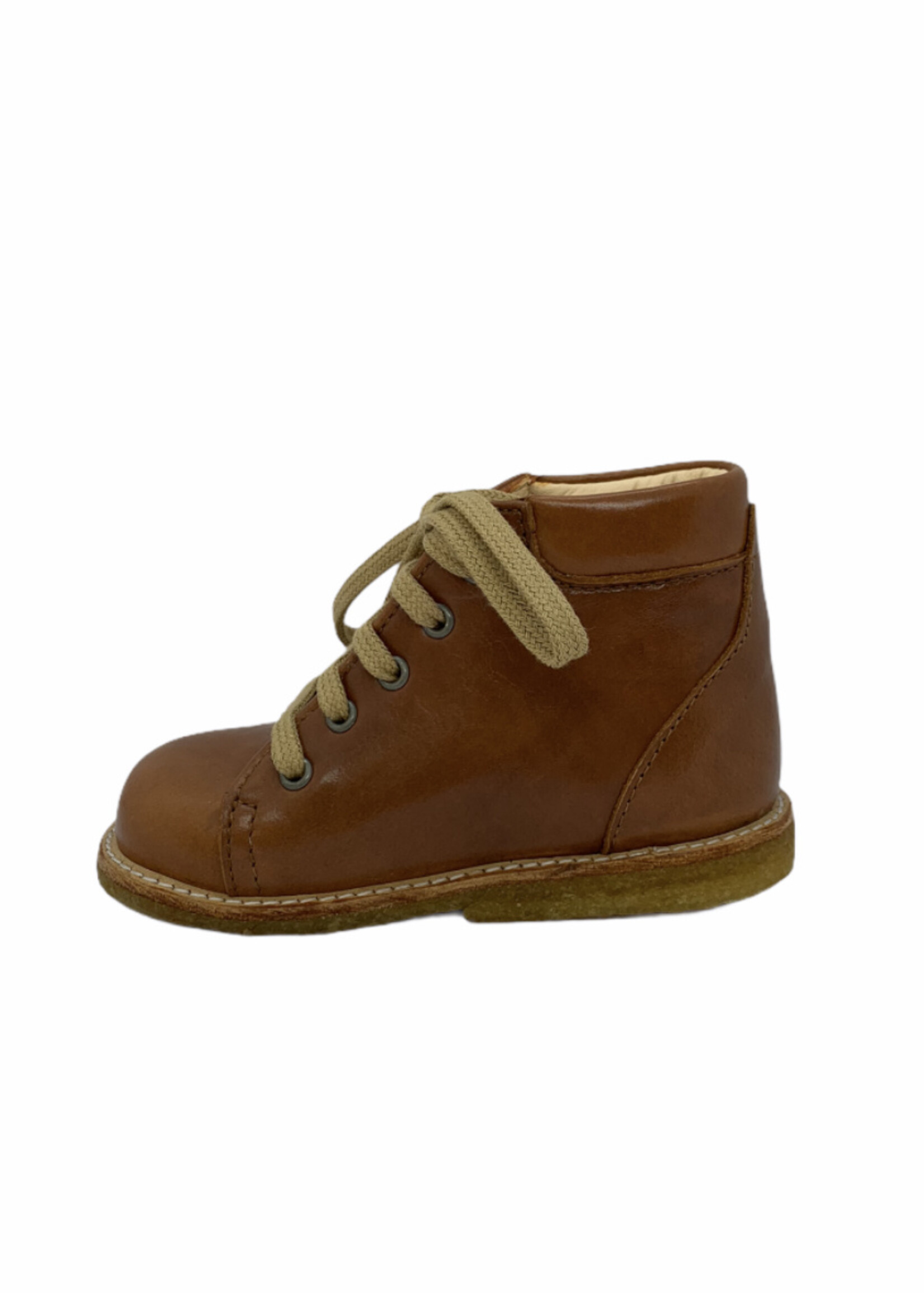 Angulus 2361-101 starter shoe with laces cognac