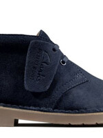 clarks desert boot navy