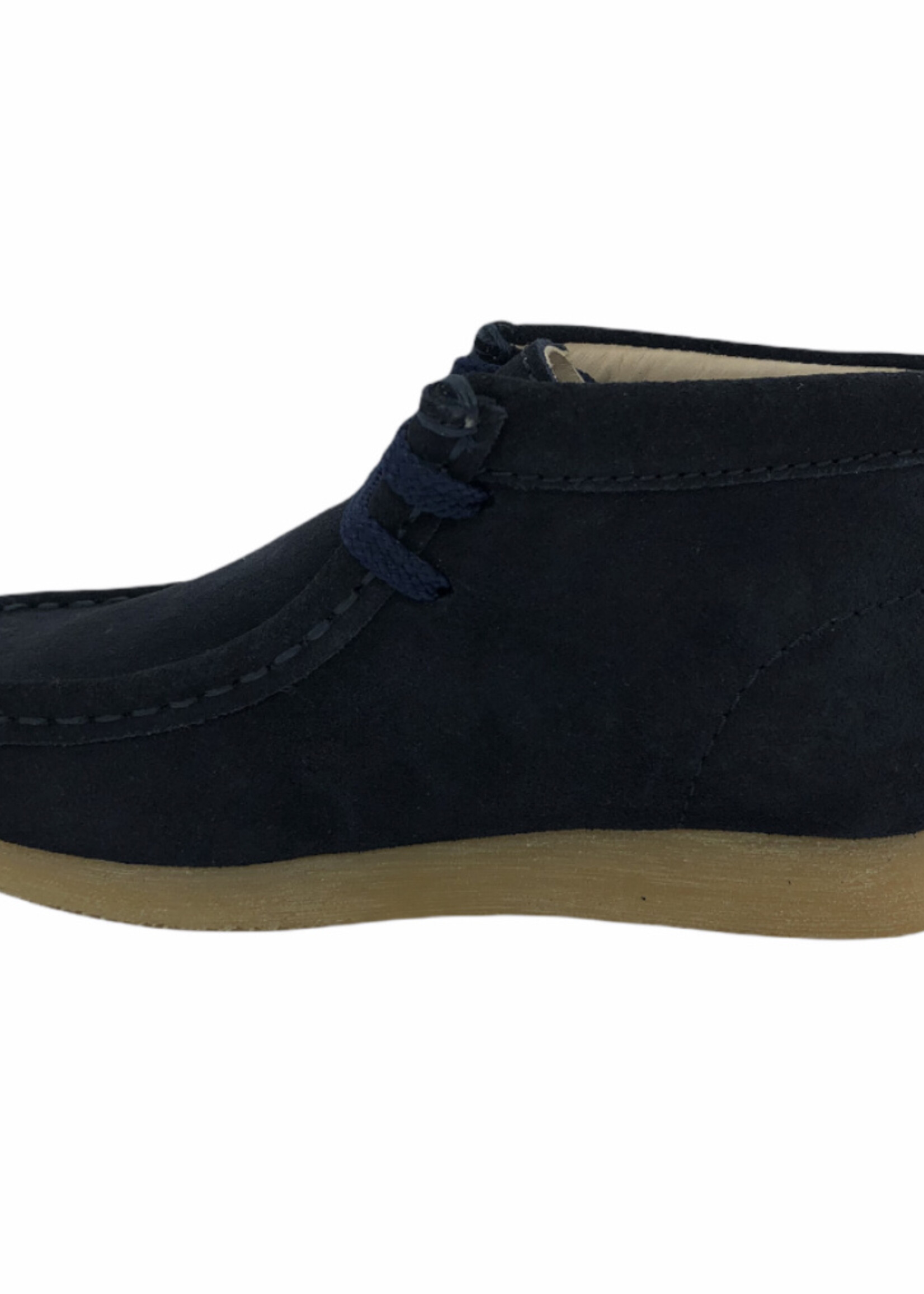 clarks wallabee boot navy