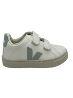 VEJA small esplar velcro extra white matcha