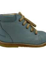 Angulus 2361-101 starter shoe with laces mint blue