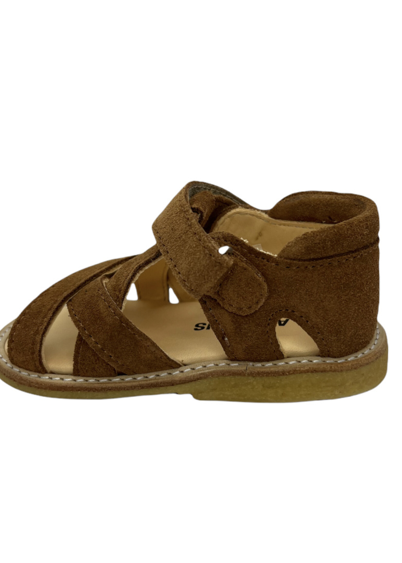 Angulus 5263-101 starter sandaal velcro cognac