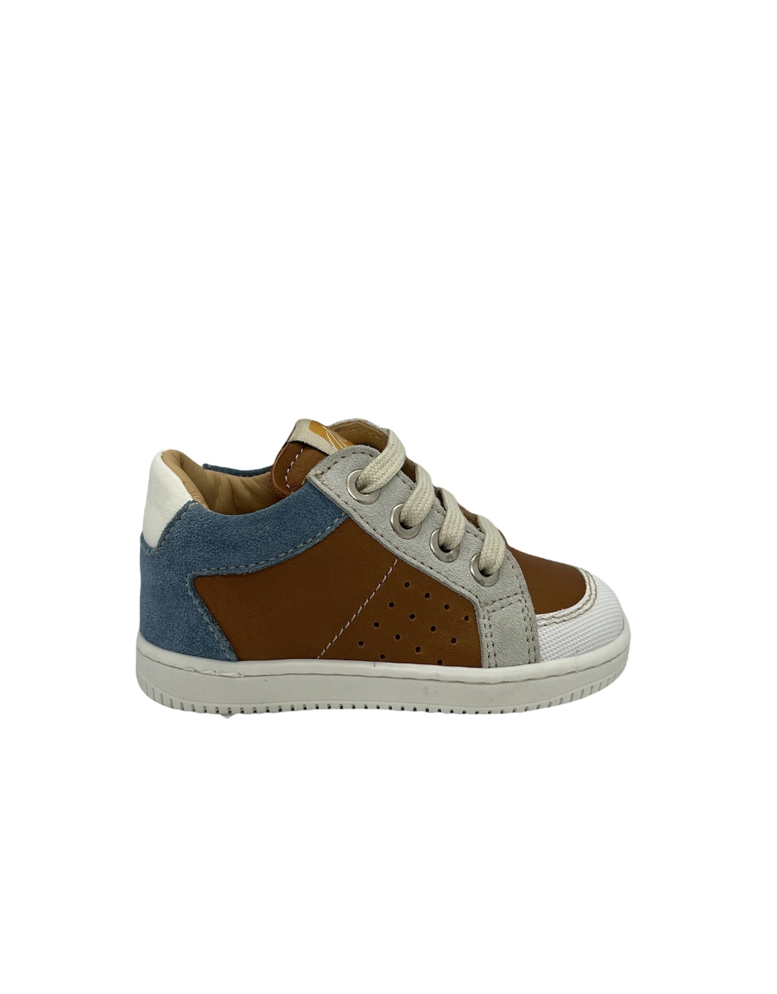 Ocra D076 eerste stapschoen carnaby/cuoio - Benjamine