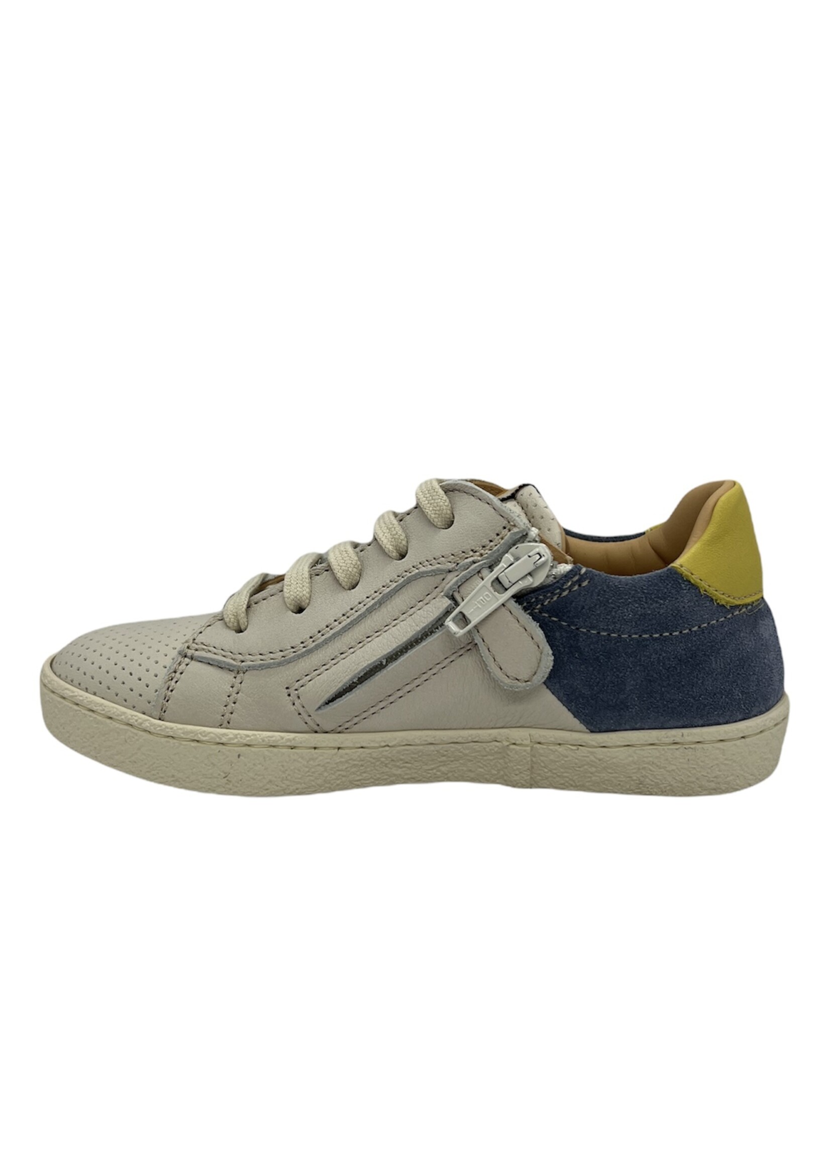 Ocra 120 sneaker madrid mousse/gesso blauw