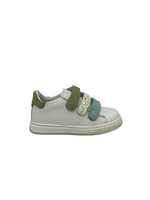 La Triboo 8711 sneaker velcro groen blauw glitter