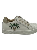 Lunella 22649 sneaker avorio/verde