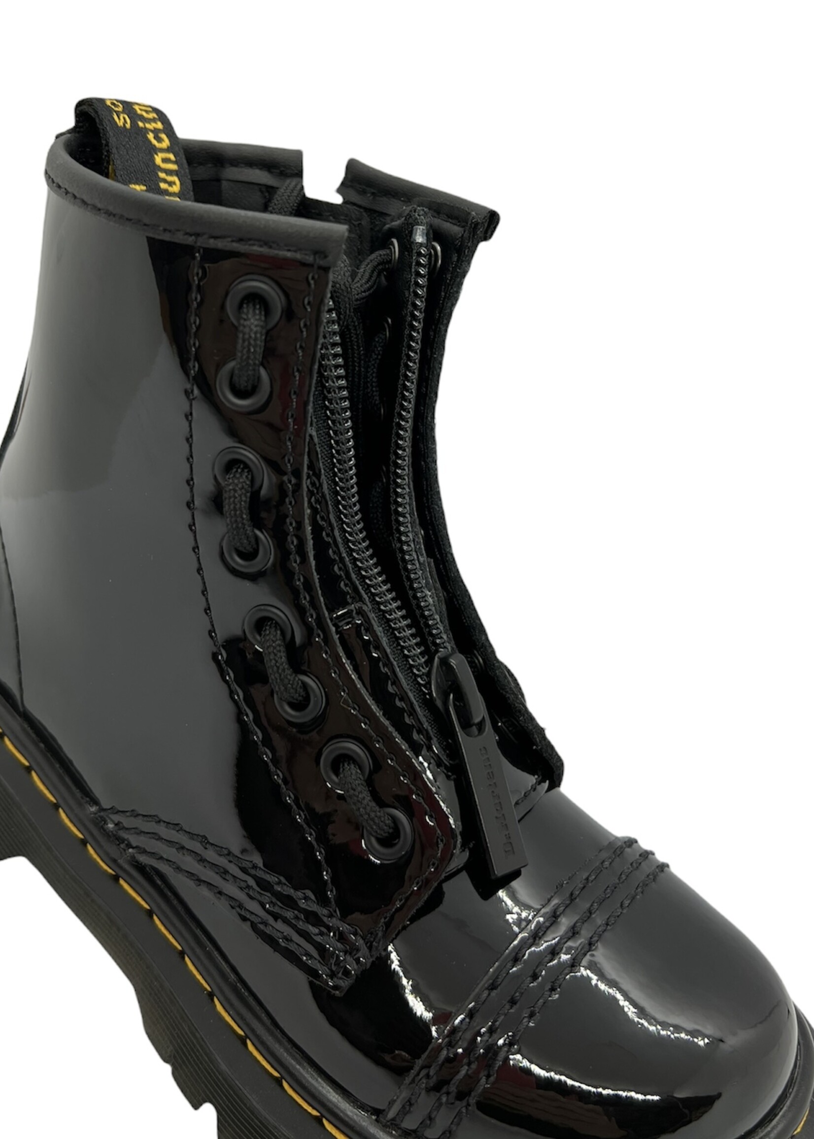 Dr Martens Sinclair bex black patent lamper