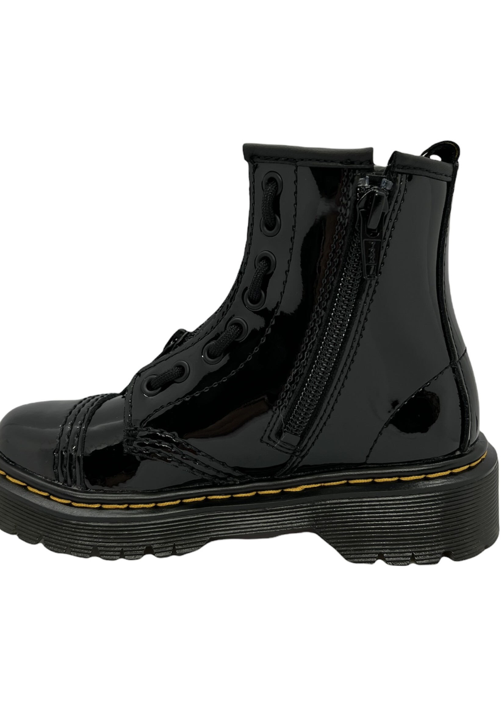 Dr Martens Sinclair bex black patent lamper