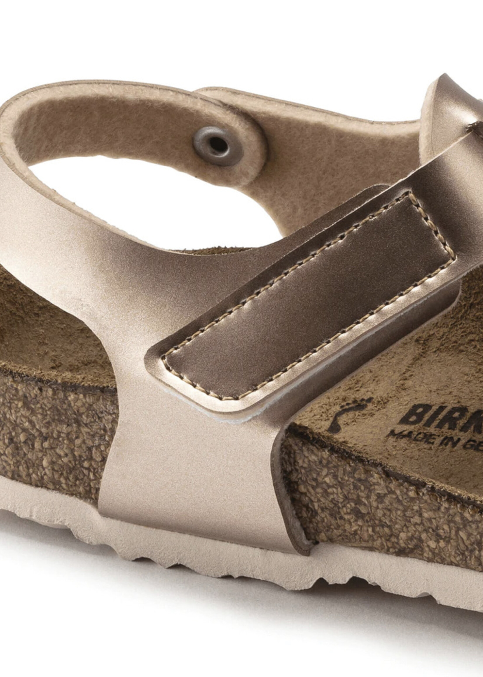 Birkenstock kairo kids electric metallic copper