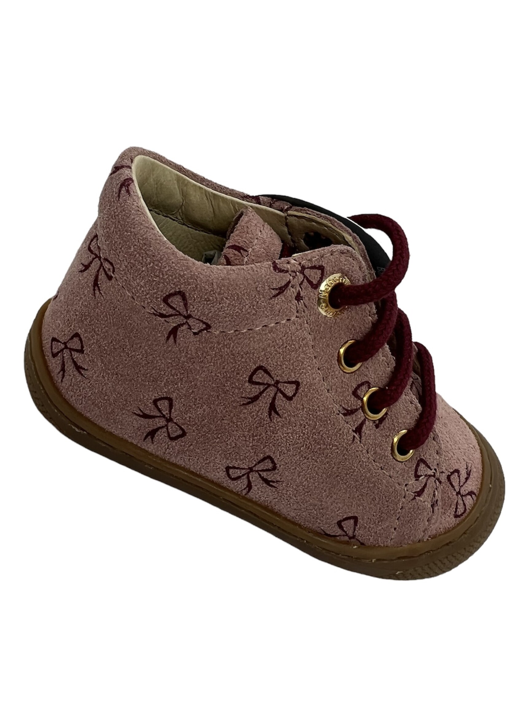 Naturino cocoon suede little bows rose