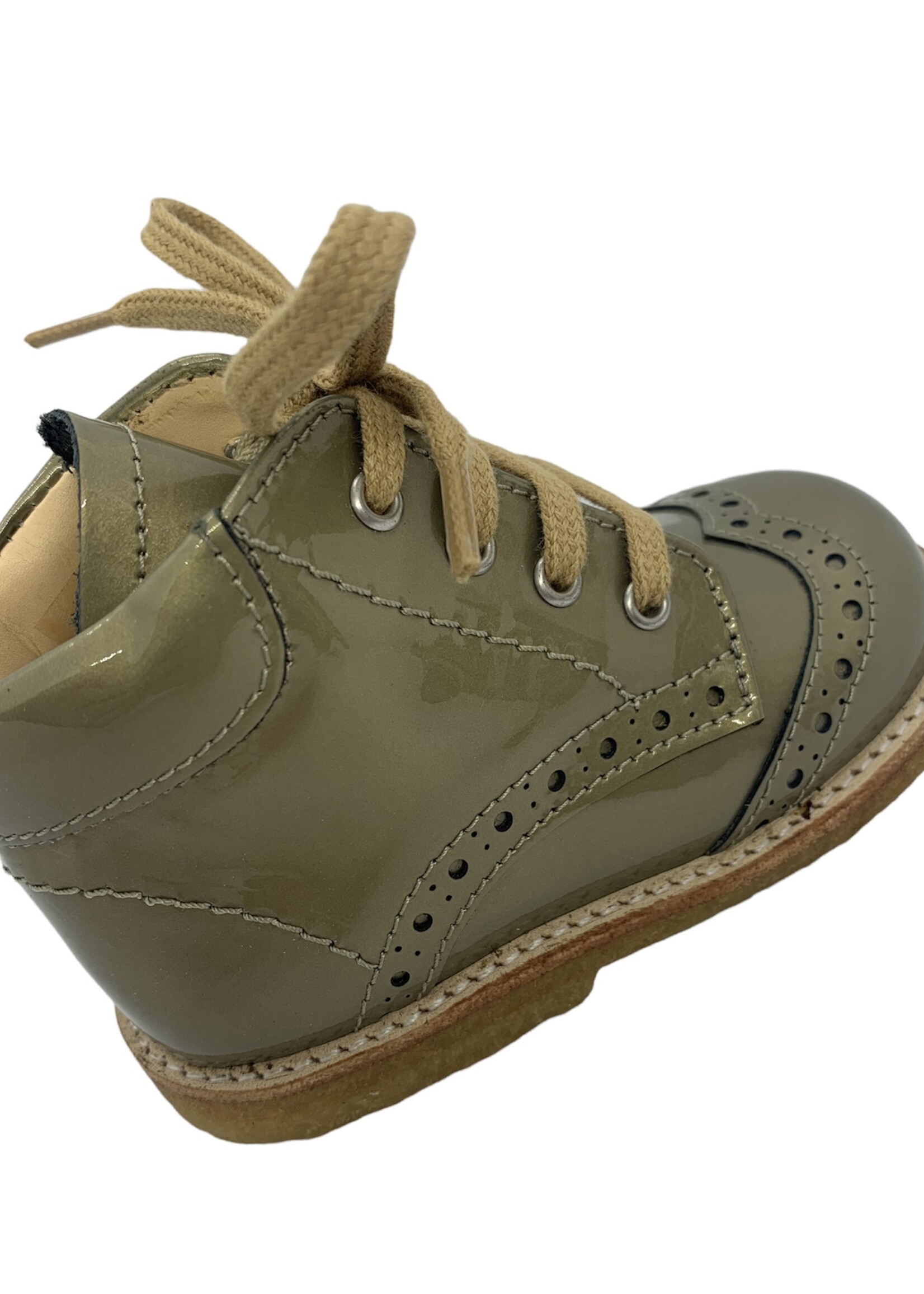 Angulus 2378-101 starter shoe with laces khaki