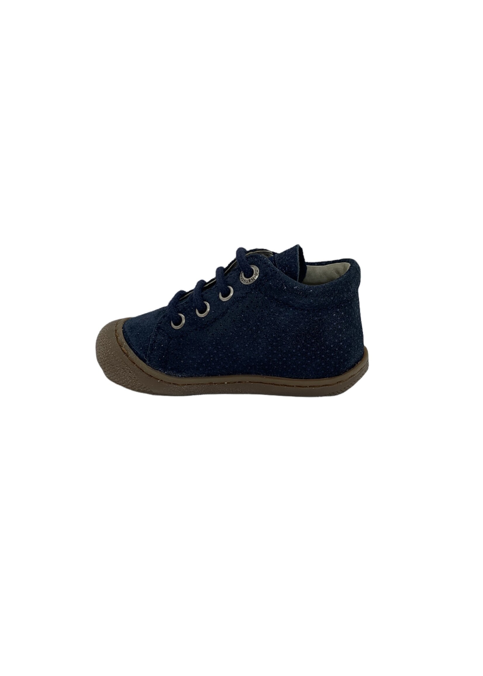 Naturino cocoon suede met dots blue