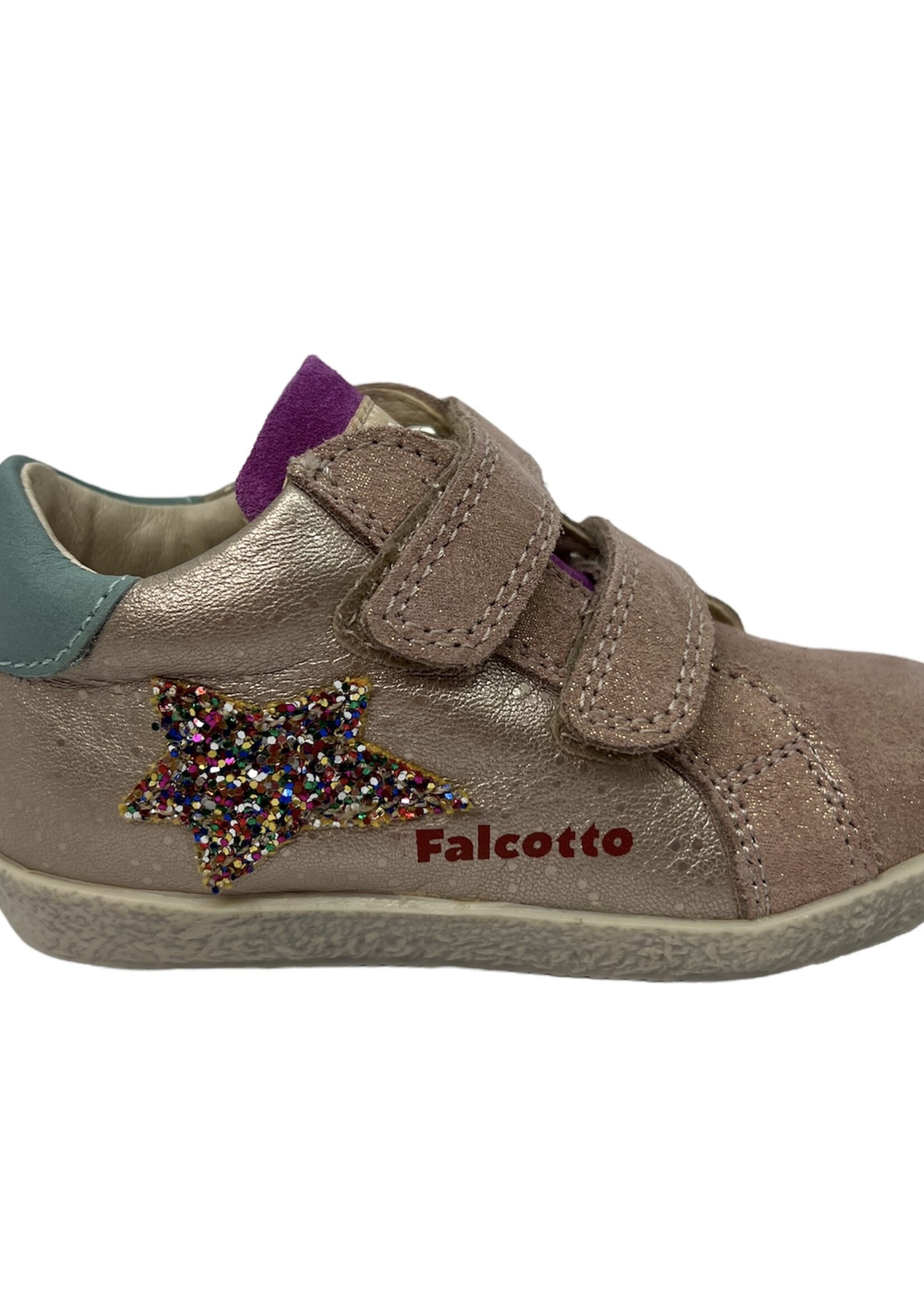 Falcotto alnoite glitter pebbled cipria artic