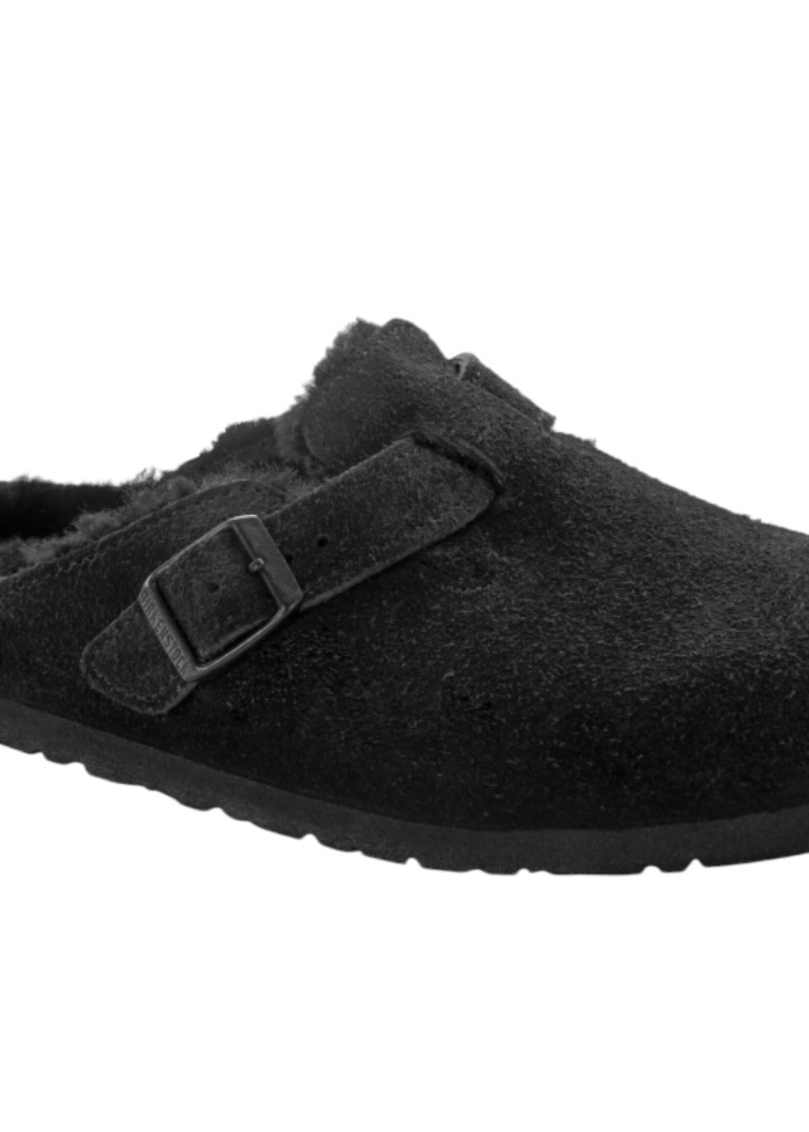 Birkenstock boston vl black lammfell black