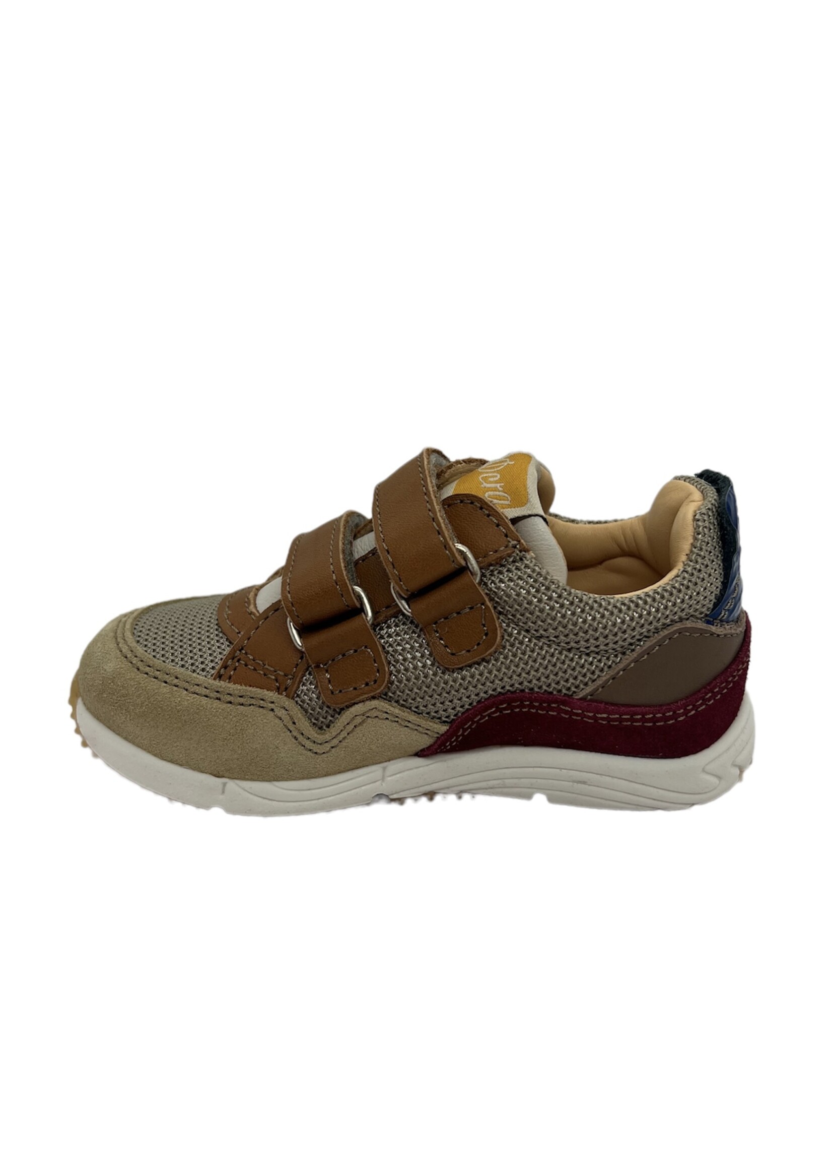 Ocra D377/5 sneaker beige bordeaux