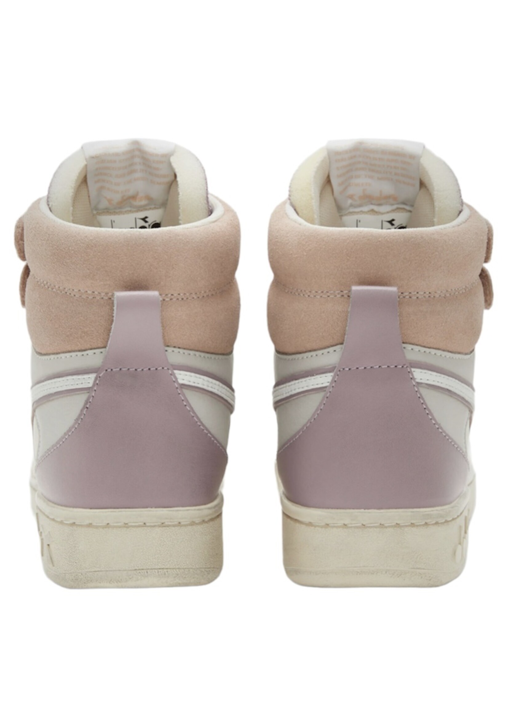 Diadora magic basket mid icona wn adobe rose/elderberry