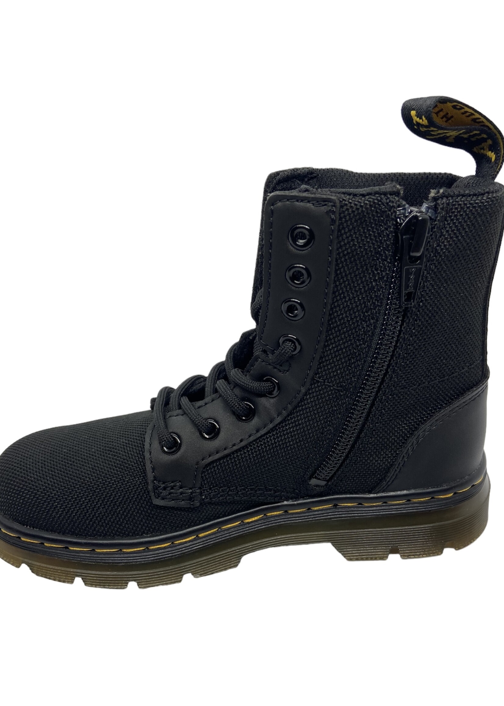 Dr Martens Combs black extra tough poly rubbery