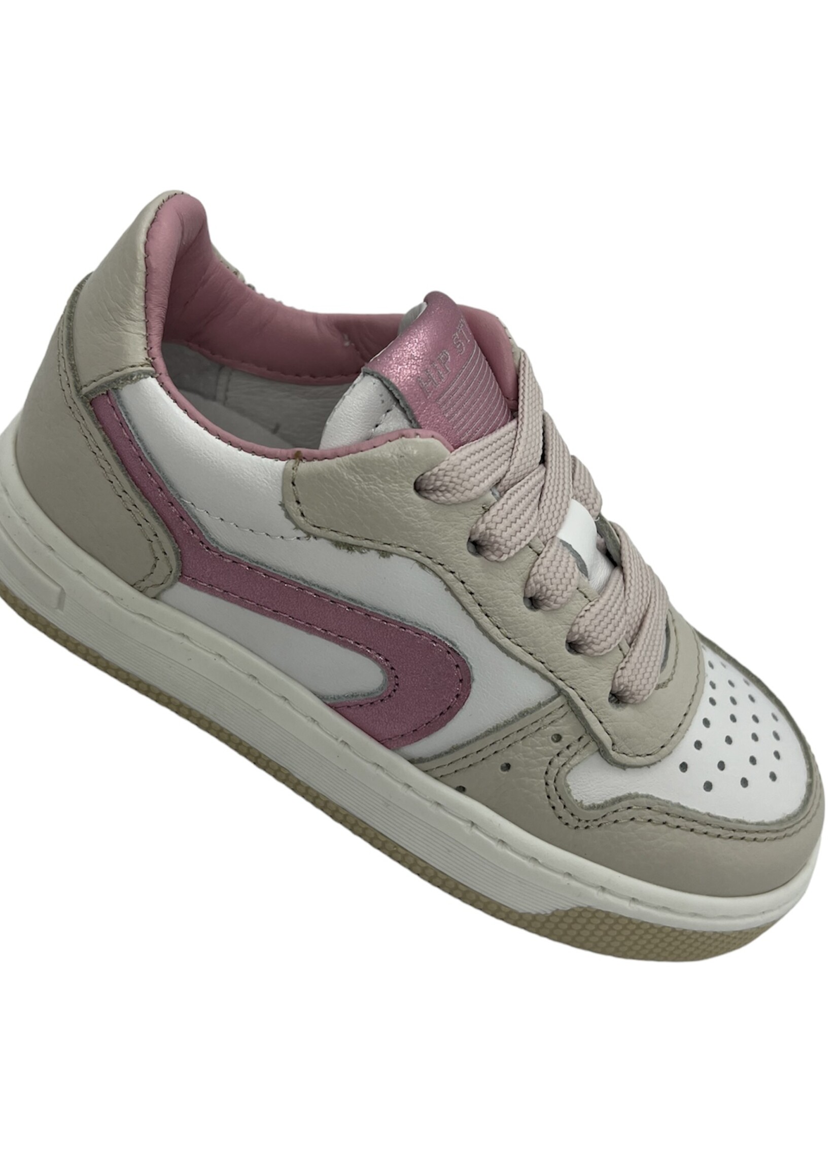 HIP H1618 sneaker wit pink