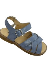 Angulus 0535 sandal with adjustable buckle light blue
