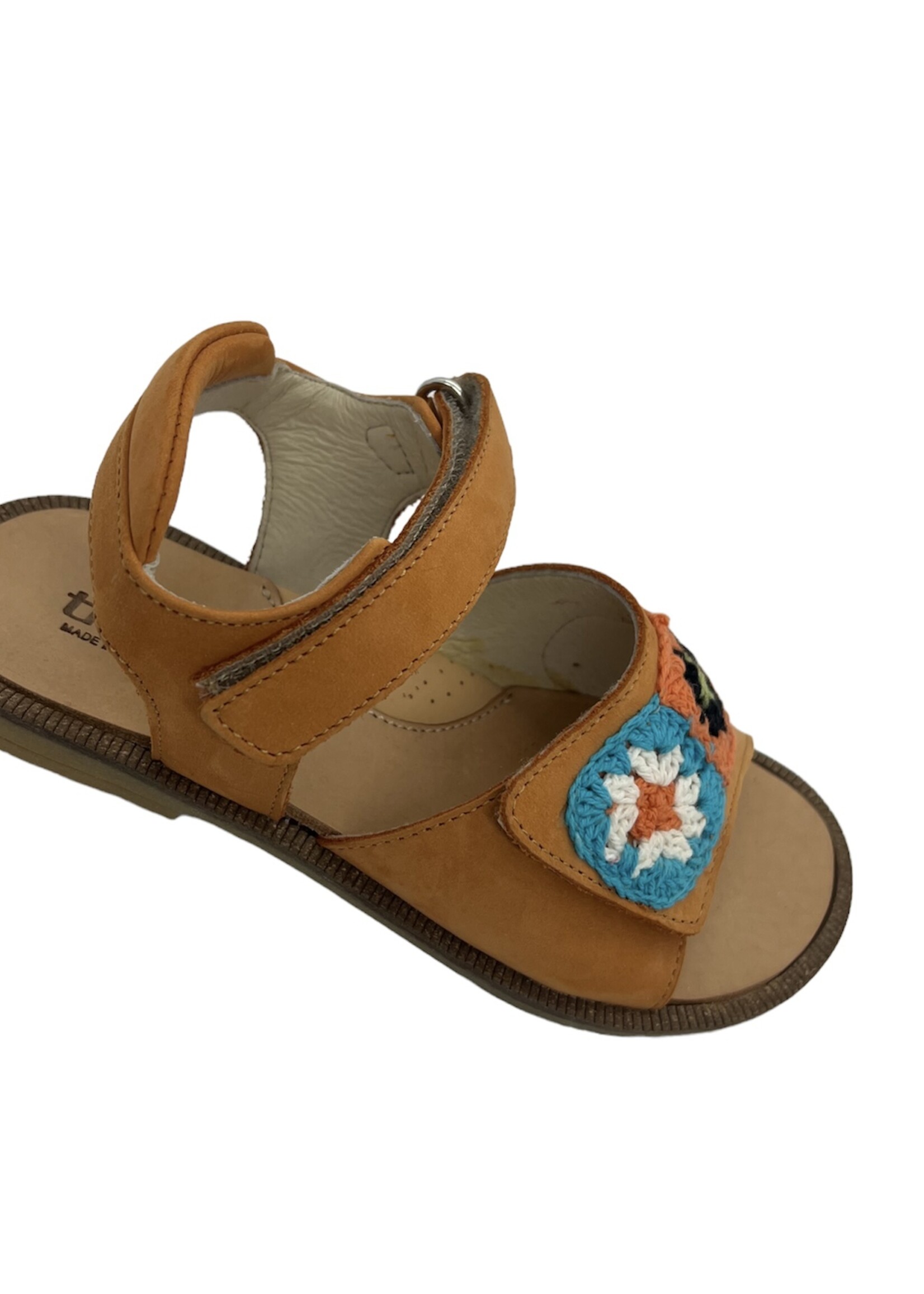 La Triboo 9157 sandaal velcro oranje