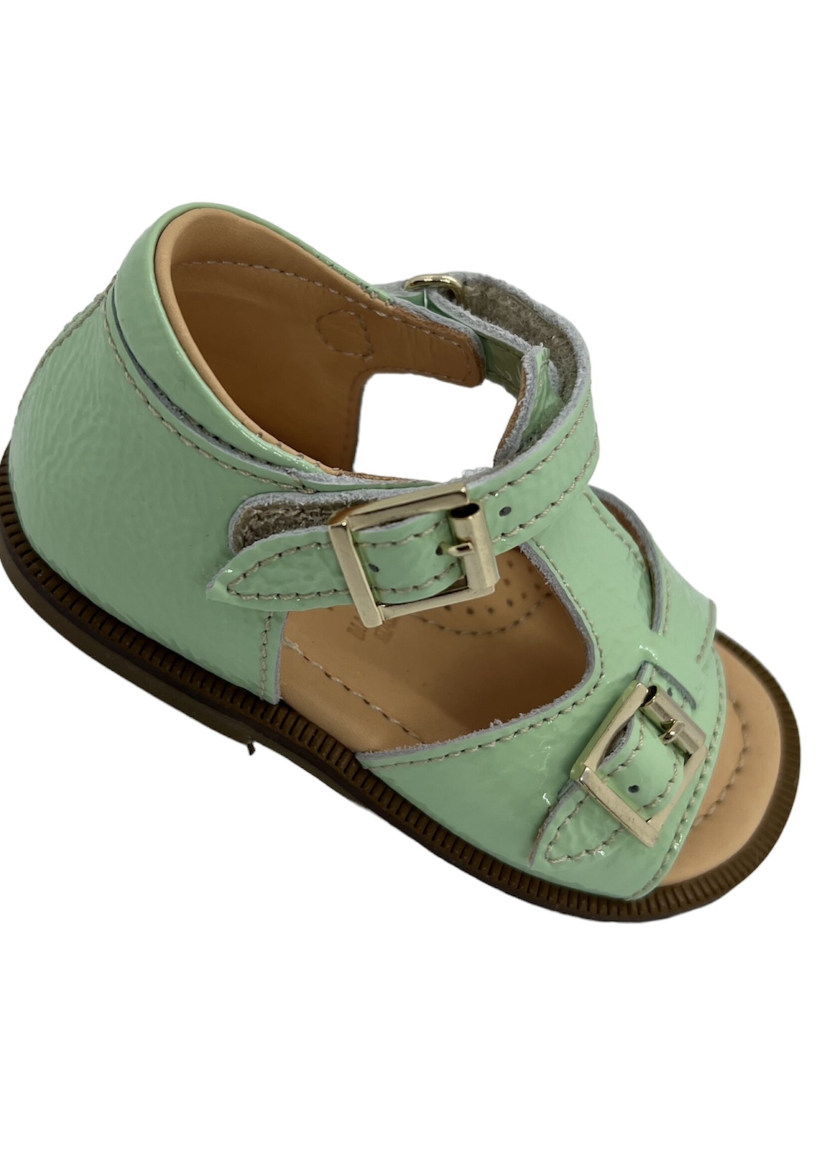 Ocra D055 sandaal milk mint velcro