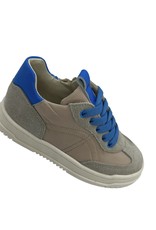 La Triboo 9107 sneaker beige/blauw