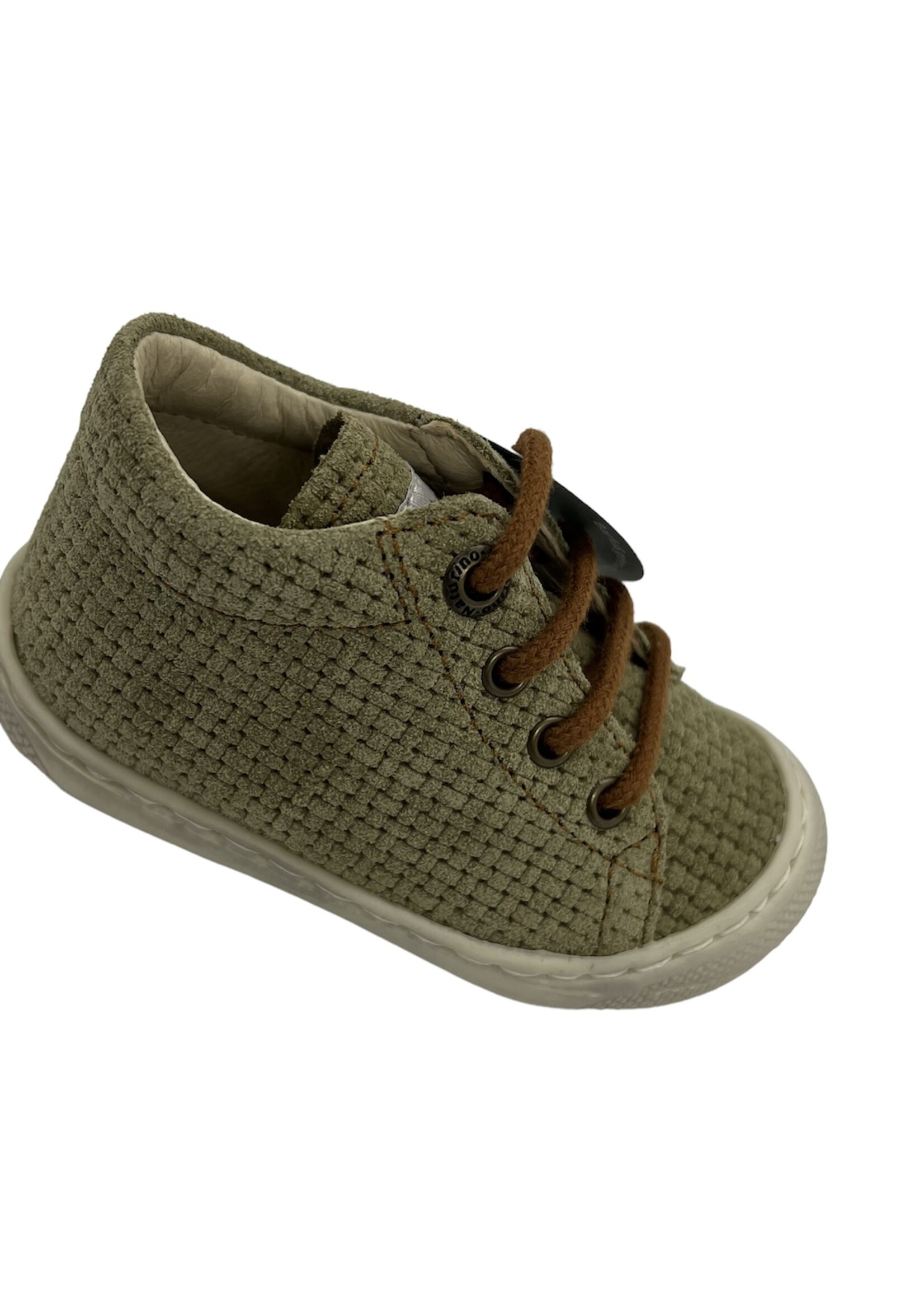 Naturino cocoon suede woven stone brown