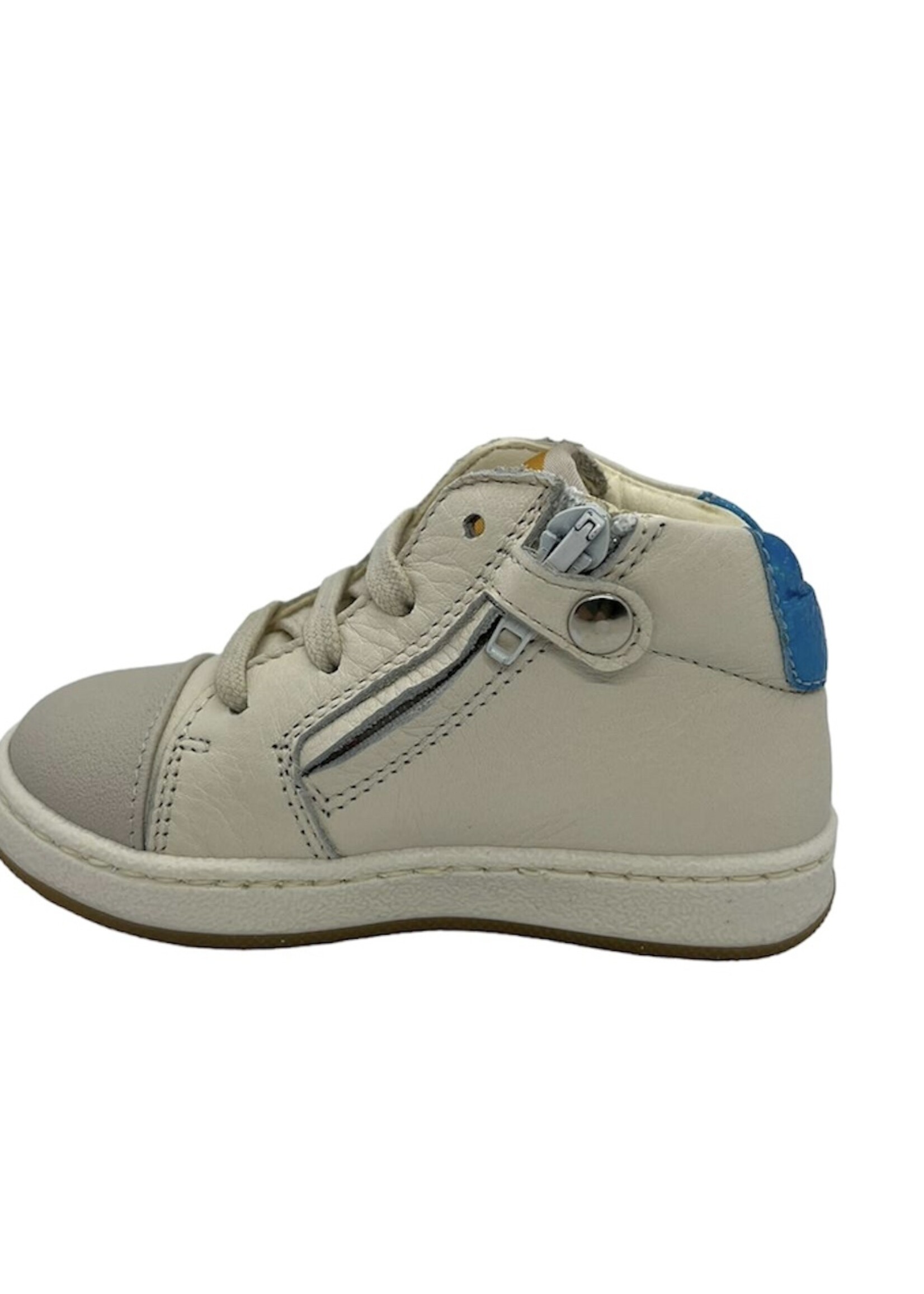 Ocra 770 hoge sneaker wit blauw roze