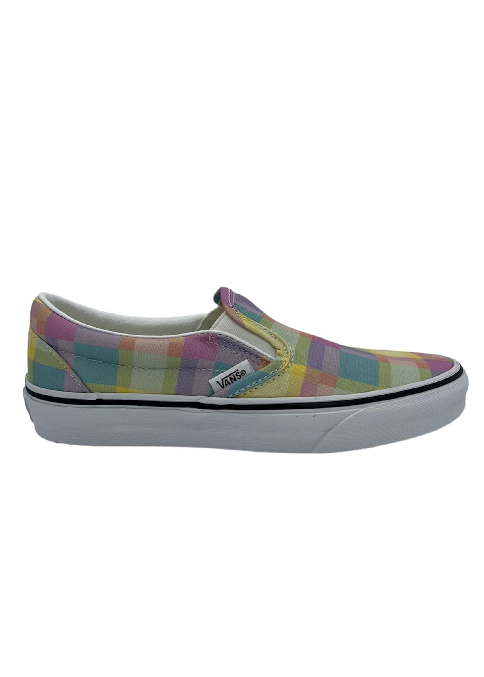 Vans UA classic slip-on pastel picnic mixed plaid