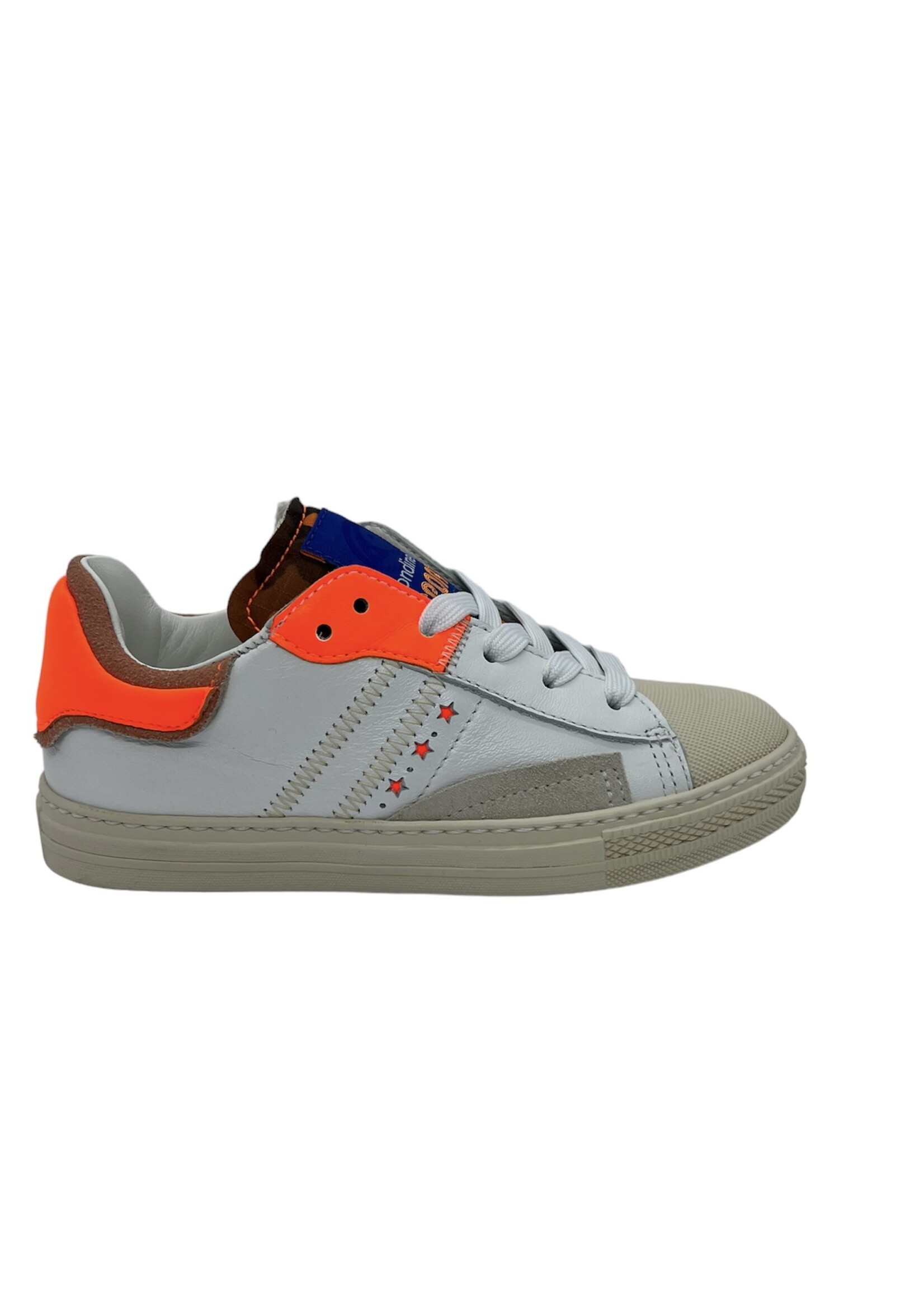 Rondinella 12067 sneaker wit oranje