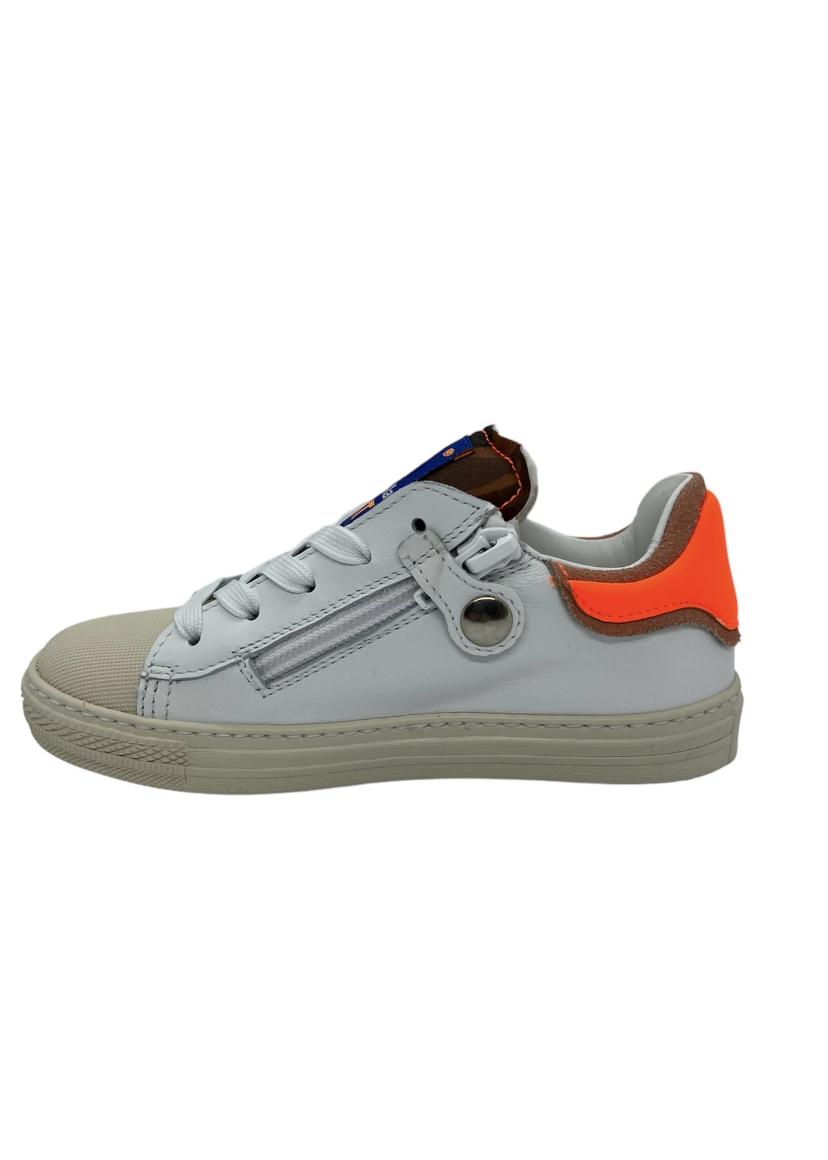 Rondinella 12067 sneaker wit oranje