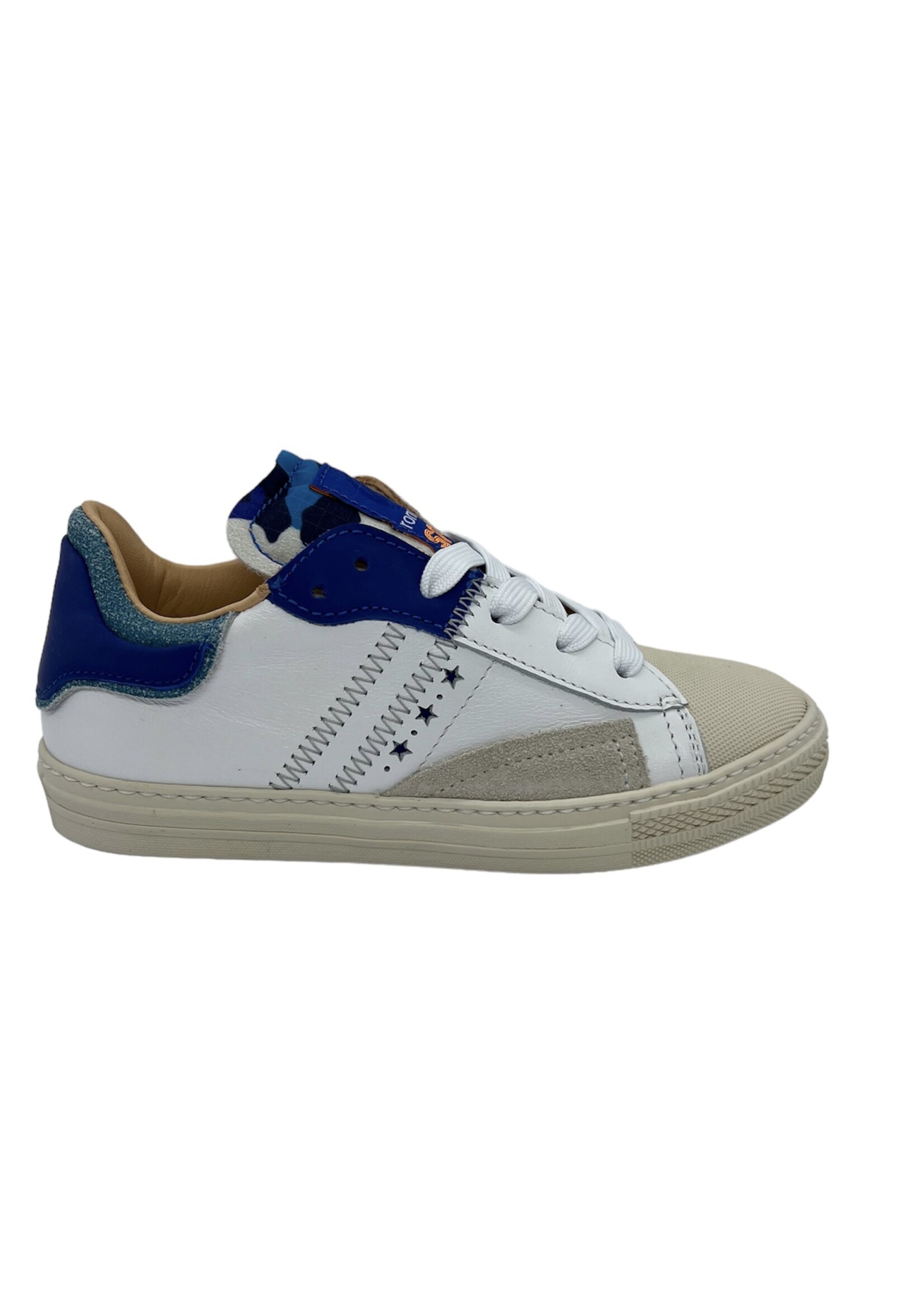 Rondinella 12067 sneaker wit blauw