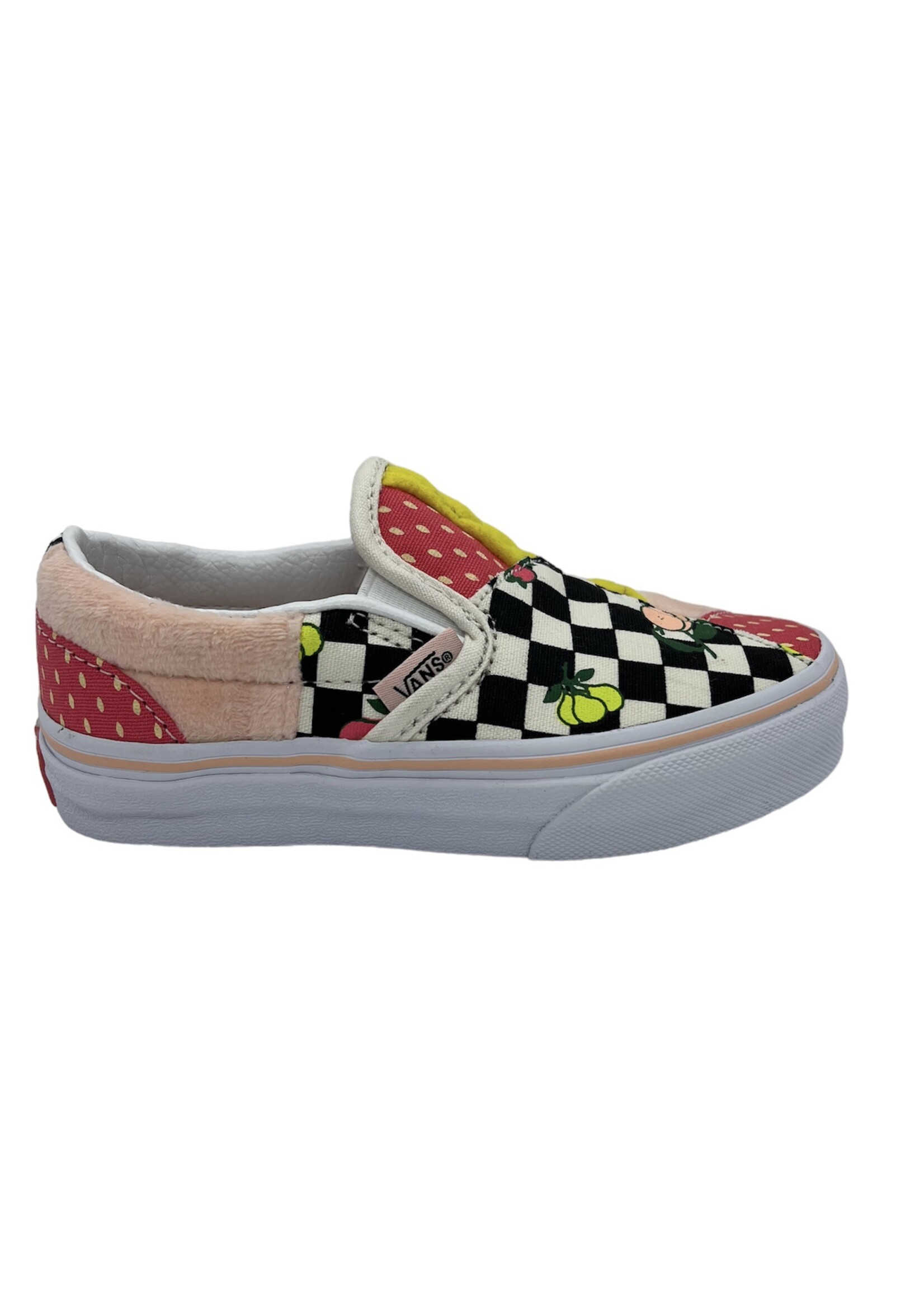 Vans classic slip-on patchwork fruit checkerboard multi