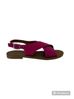 Bana & Co sandaal suede fuxia