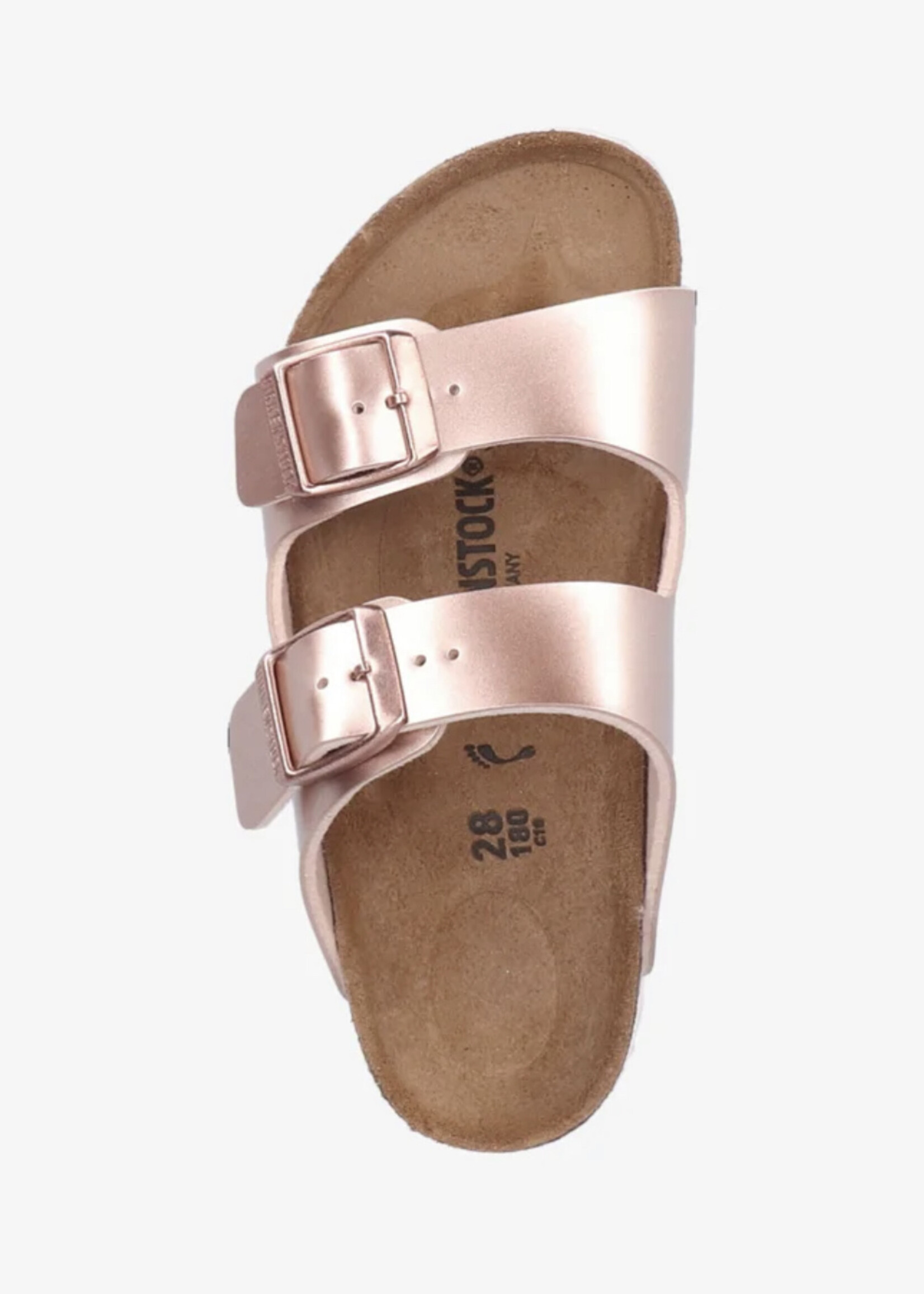 Birkenstock Arizona electric metallic copper