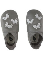 Bobux soft soles grey butterflies